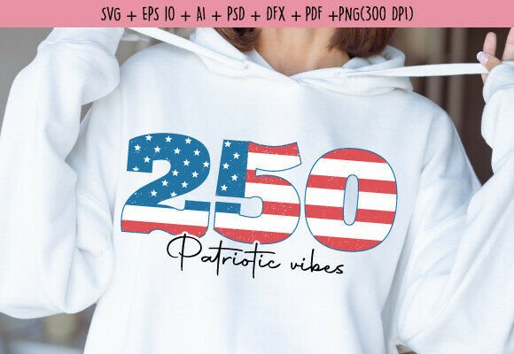 A Brand Designer Reviews the 250 Patriotic Vibes SVG