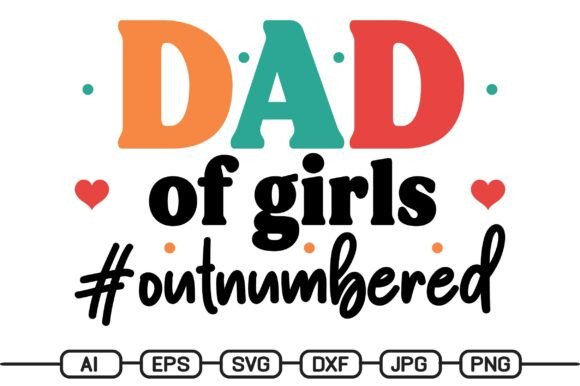 A Graphic Designer's Review: The Dad of Girls Outnumbered Design