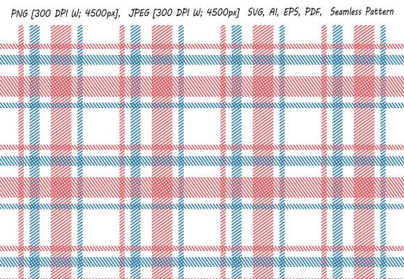 A Premium Tartan Graphics for Patriotic Crafting