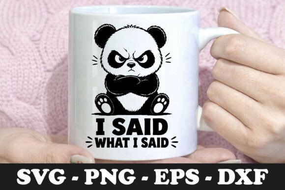 An Angry Panda for Bold Branding & Playful Graphics