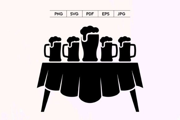 Beer Mug Graphics for Festive Illustrations & Commercial Products