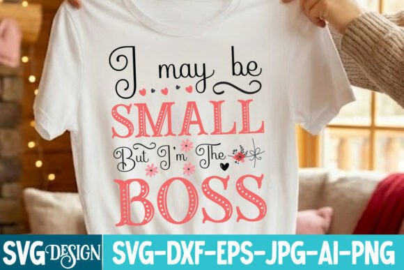Bossy Little Graphics for T-Shirts and Merch