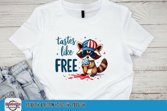 Branding Review: Patriotic Raccoon PNG Graphics