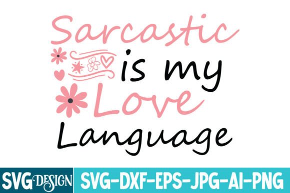 Caffeine & Sarcasm: A Playful T-Shirt Design Graphic