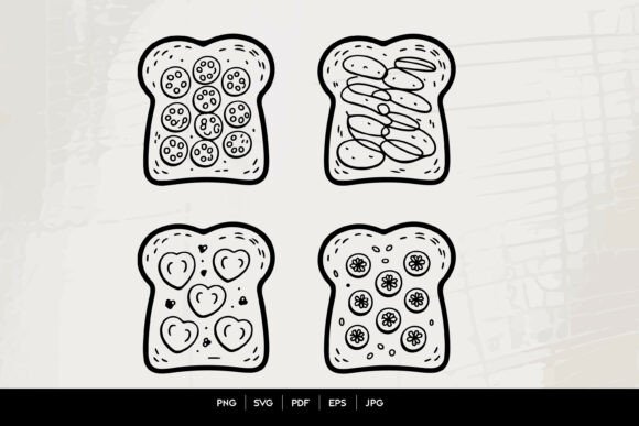 Evaluating the Cute Toast Food SVG Bundle for Digital Selling