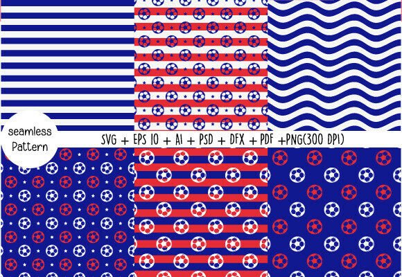 France Soccer Stripe Pattern Bundle: A Craft Designer's Review