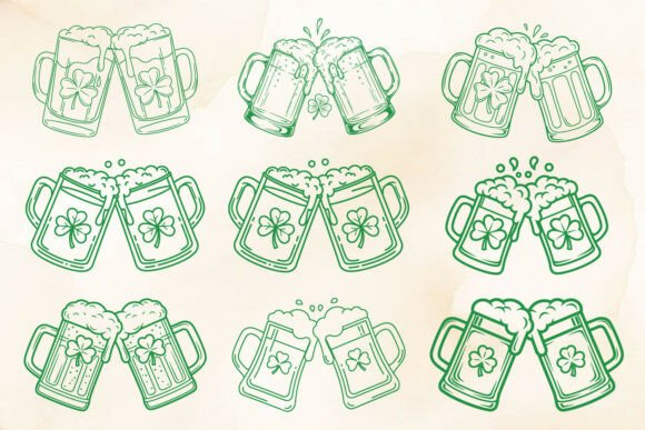 Reviewing a Versatile Beer Mug Graphic for St Patrick’s Day Design