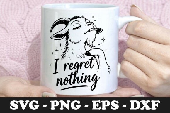 The Sassy Goat: A Bold Graphic for Lifestyle Content