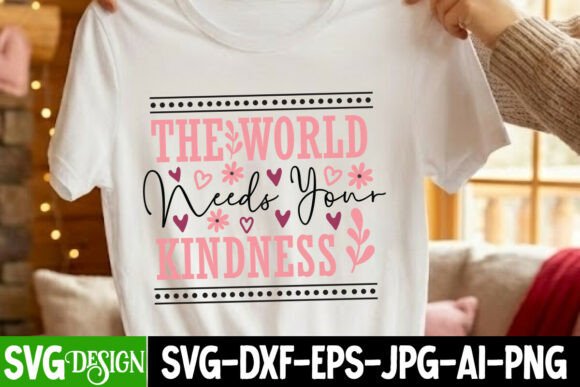 The World Needs Your Kindness SVG for Modern Business Graphics